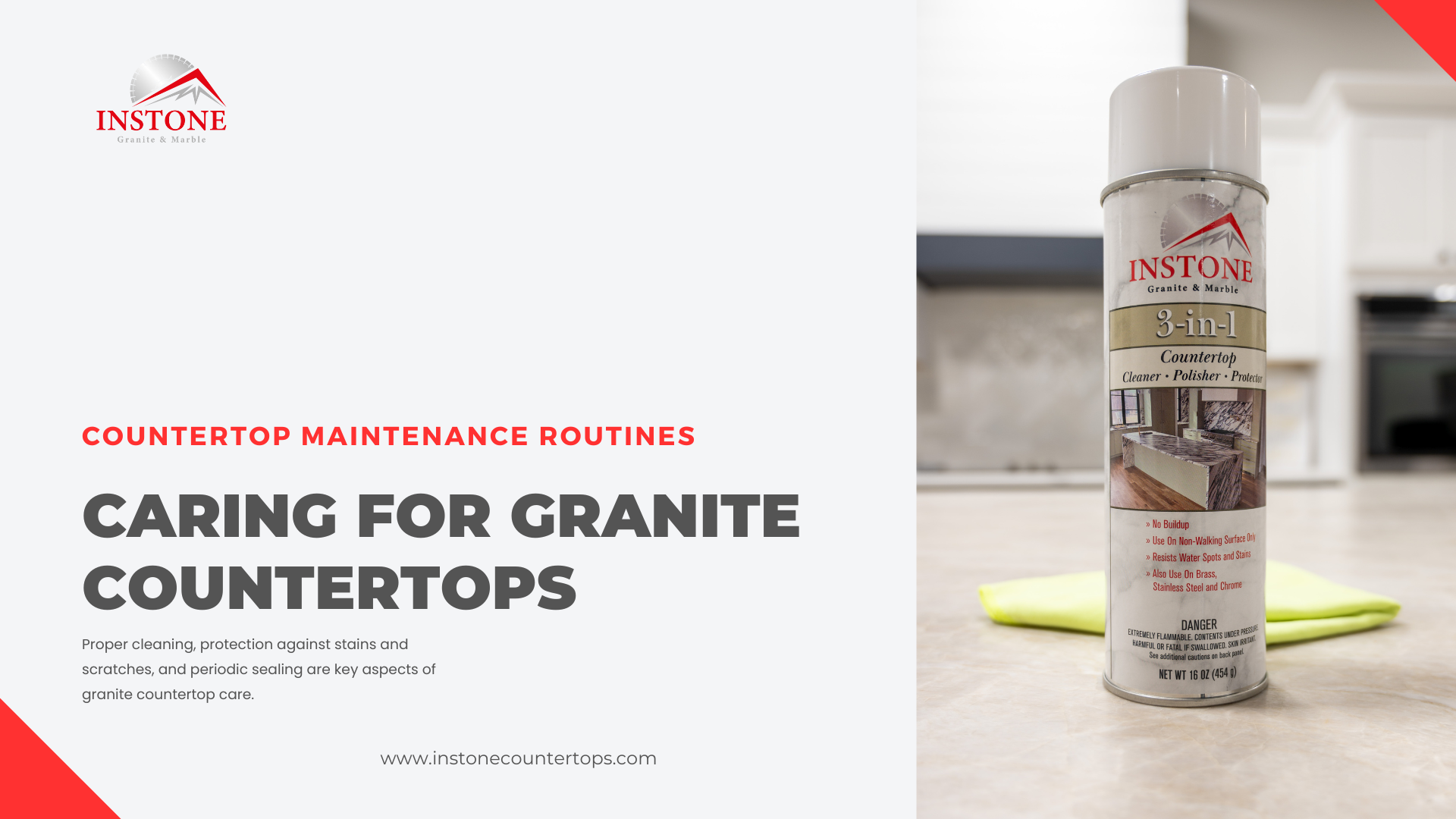 caring kitchen bathroom granite countertops